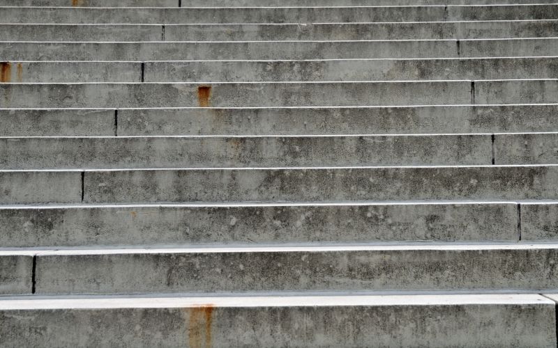 Cement Steps Installation