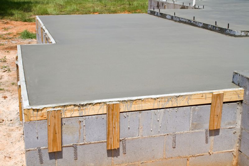 Concrete Platform Installation