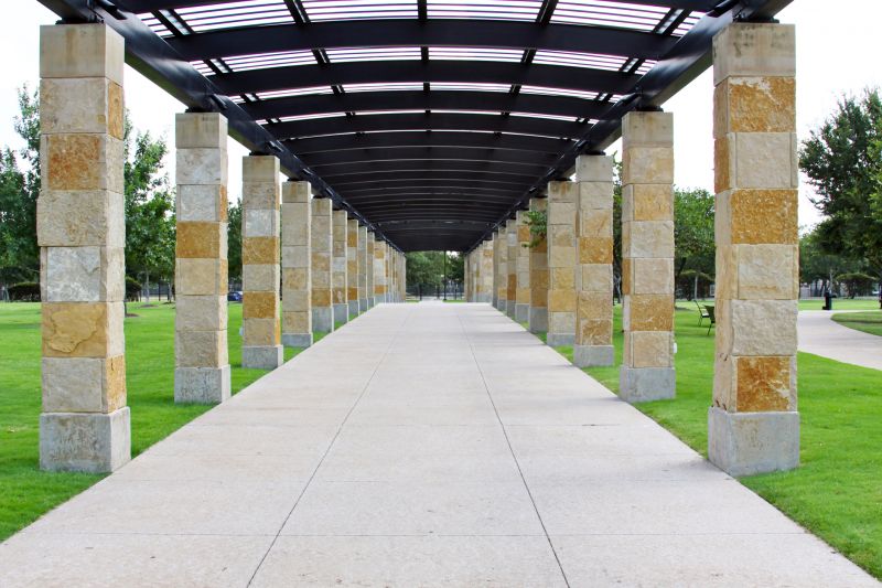 Concrete Walkway Construction