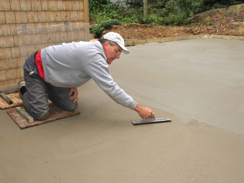 Poured Concrete Slab Service