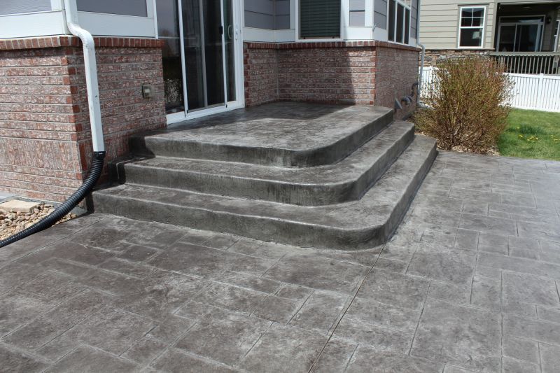 Poured Concrete Steps Service