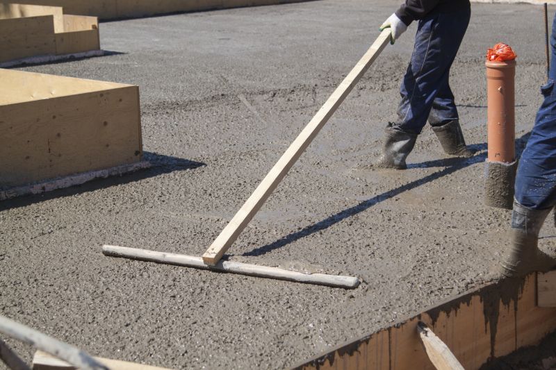 Choose a contractor with positive reviews and a strong portfolio of past concrete projects.