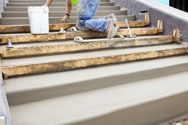 Concrete Steps Pouring in Aurora