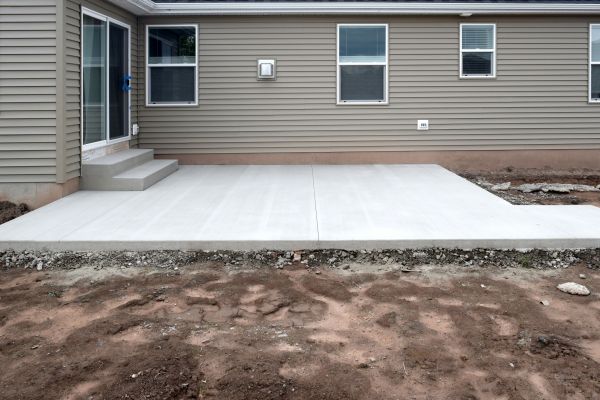 Concrete Steps Construction