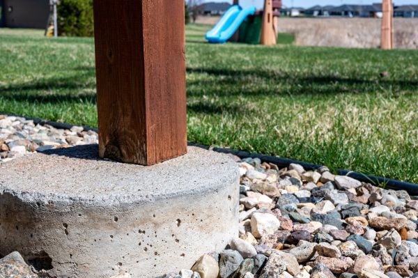 Deck Footing Installation in Aurora
