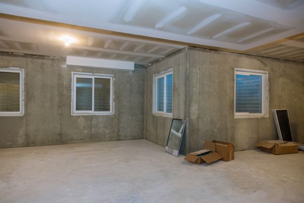 Basement Concrete Installation in Aurora