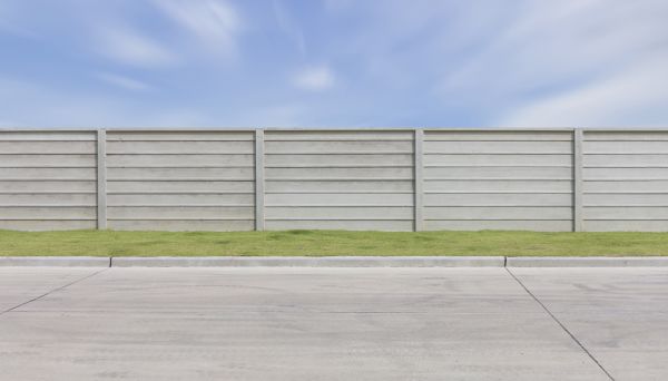 Concrete Fence Installation in Aurora