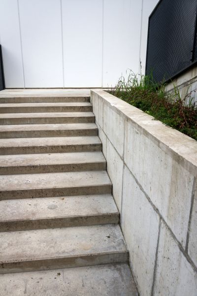 Cement Stair Installation in Aurora