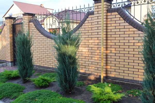 Masonry Fence Installation