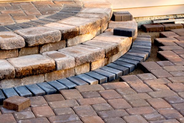 Patio Steps Installation