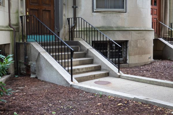 Entryway Steps Construction
