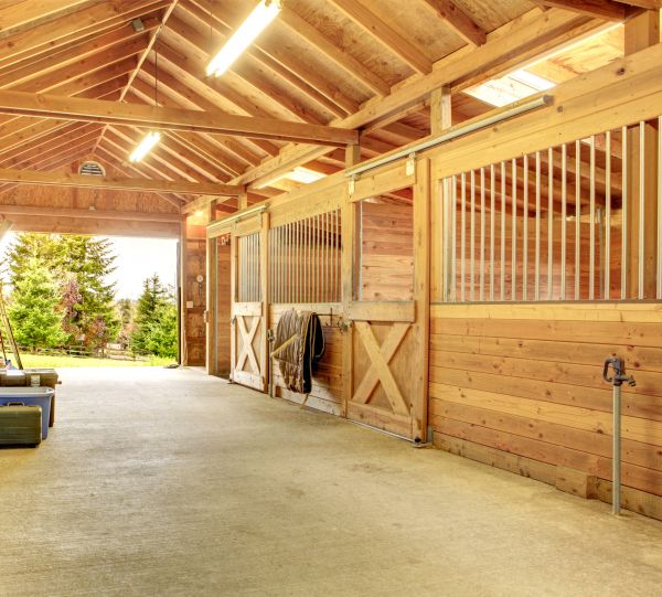 Barn Floor Construction