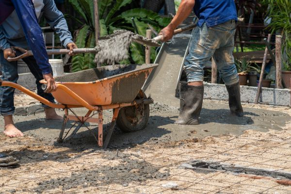 Porch Extension Pouring Service
