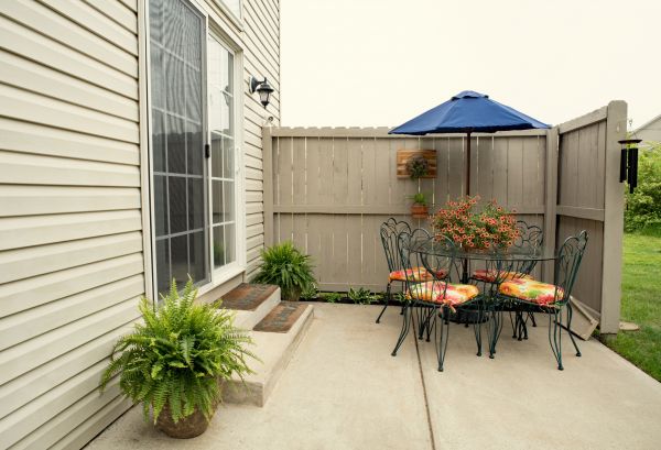 Patio Slab Installation in Aurora