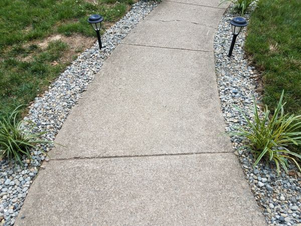 Cement Path Construction in Aurora
