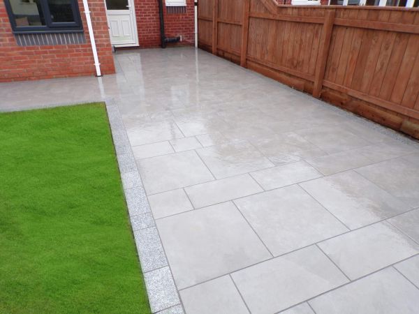 Patio Walkway Installation