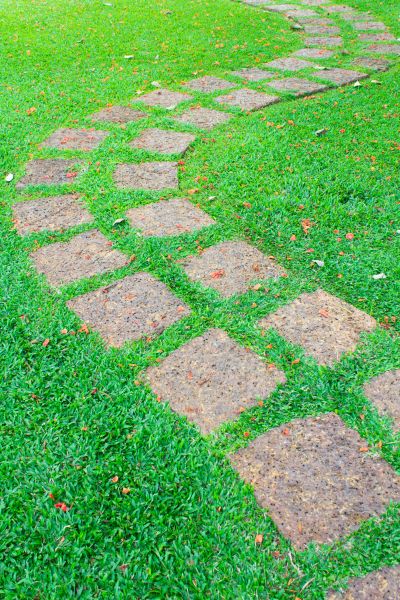Backyard Pathway Construction in Aurora